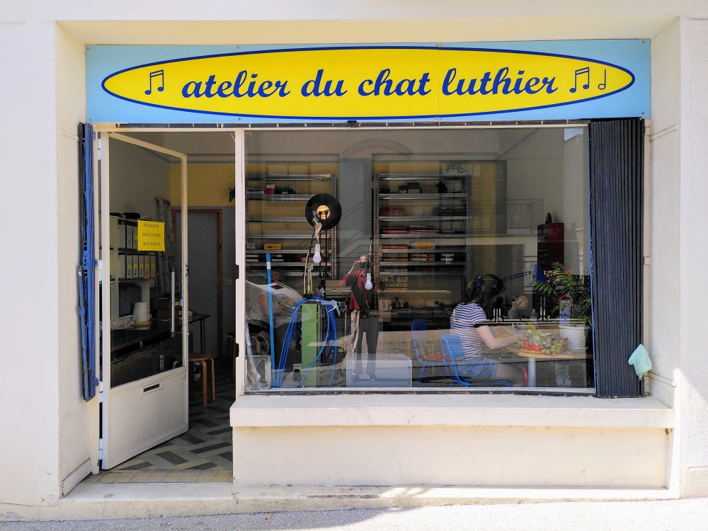 Photo de la boutique de l'Atelier du Chat Luthier 
